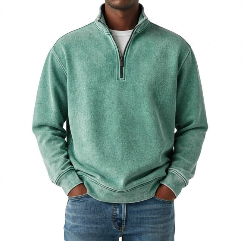 Vintage Quarter-Zip Pullover
