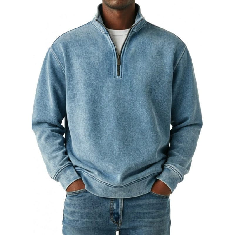 Vintage Quarter-Zip Pullover